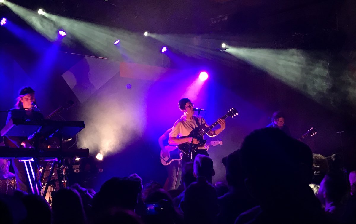 Dan Croll live at The Independent San Francisco with The Dig in September 2017
